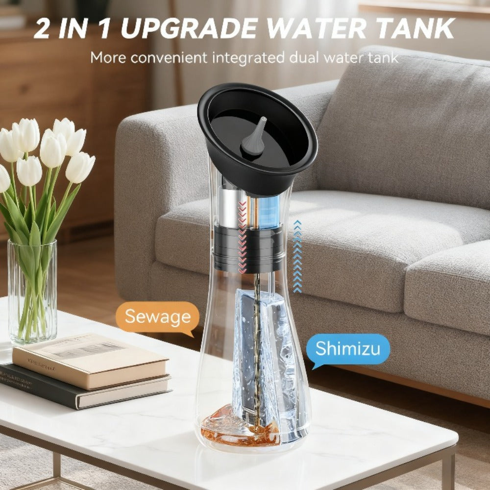 Earwax Removal Kit Pro with Visual Waste Tank ¨C Interchangeable Nozzles, USB Rechargeable Ear Cleaner for Adults, Ear Scoop & Ear Washer Options