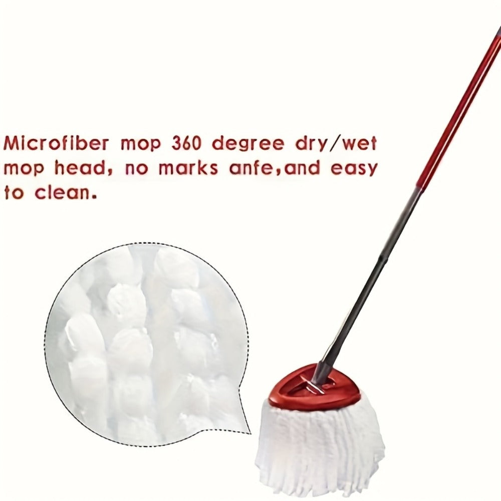 Microfiber Rotary Mop Replacement Heads 360 Degree Triangular Spin Mop Pads Refill Compatible with Rotary Mop Systems Deep Floor Cleaning 2 5 10 20 Pack