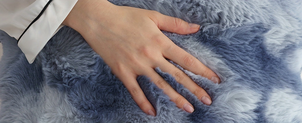 Faux Rabbit Fur Throw Blanket ¨C Ultra-Soft Plush Fleece for Bed, Couch, Sofa & Travel, All Season, 11 Colors, Throw to King Size