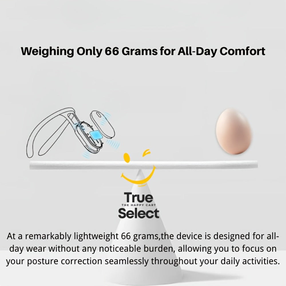 Posture Corrector Smart Vibration Reminder 1pc or 2pcs - Auto-Sensing 25¡ã Slouch Alert USB Rechargeable Neck Back Support Trainer for Desk Office Gaming, Breathable ABS Silicone, Gift Ready
