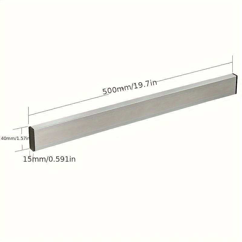 Magnetic Knife Holder Wall Mounted ¨C Stainless Steel Punch-Free Knife Strip Rack for Kitchen, Holds Chef Knife Santoku Bread Knife, No-Drill Knife Bar for Home Restaurant Kitchen Organization