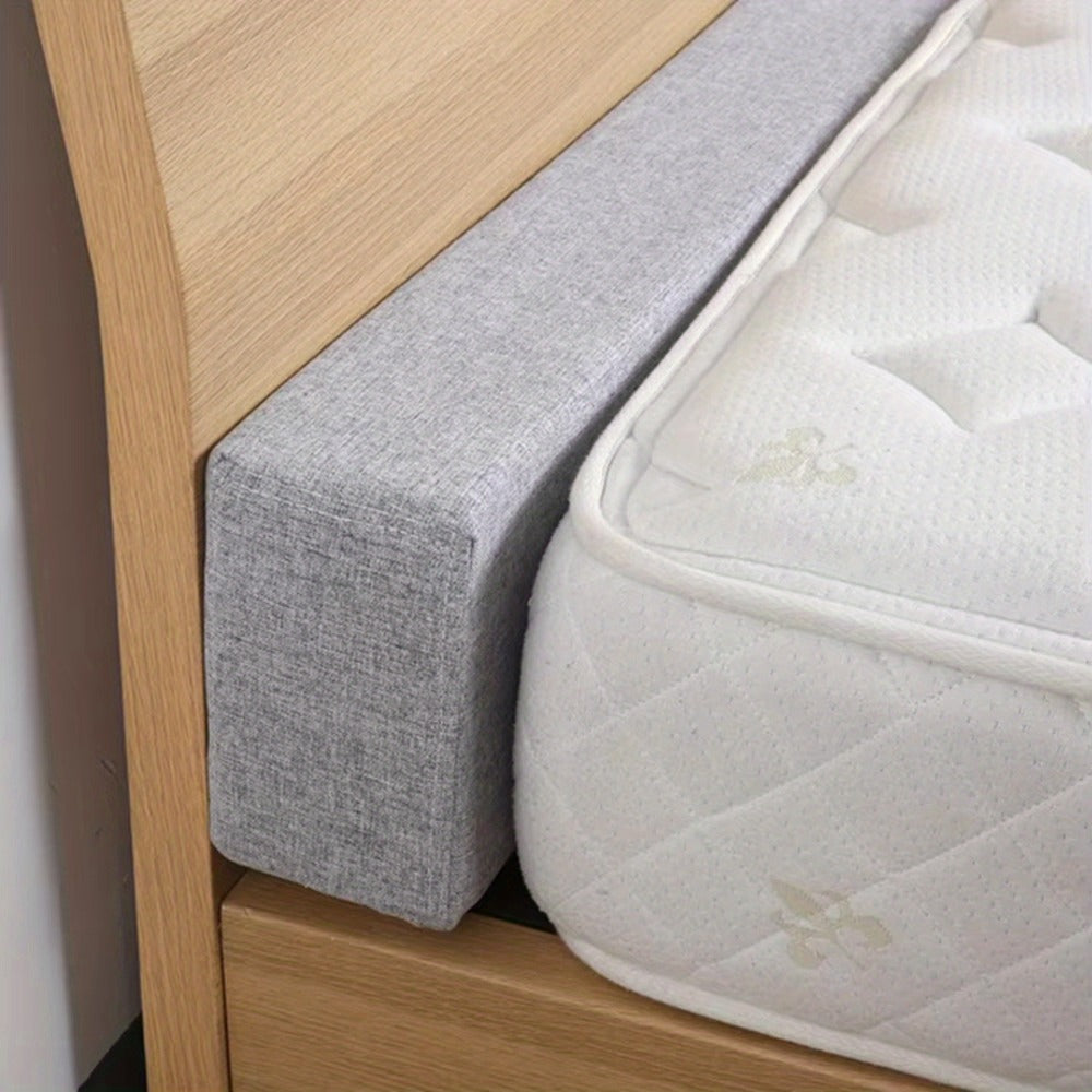 Mattress Gap Filler Pillow | Bed Crack Stopper Between Mattress & Headboard, High Density Foam Wedge, Twin Full Queen King