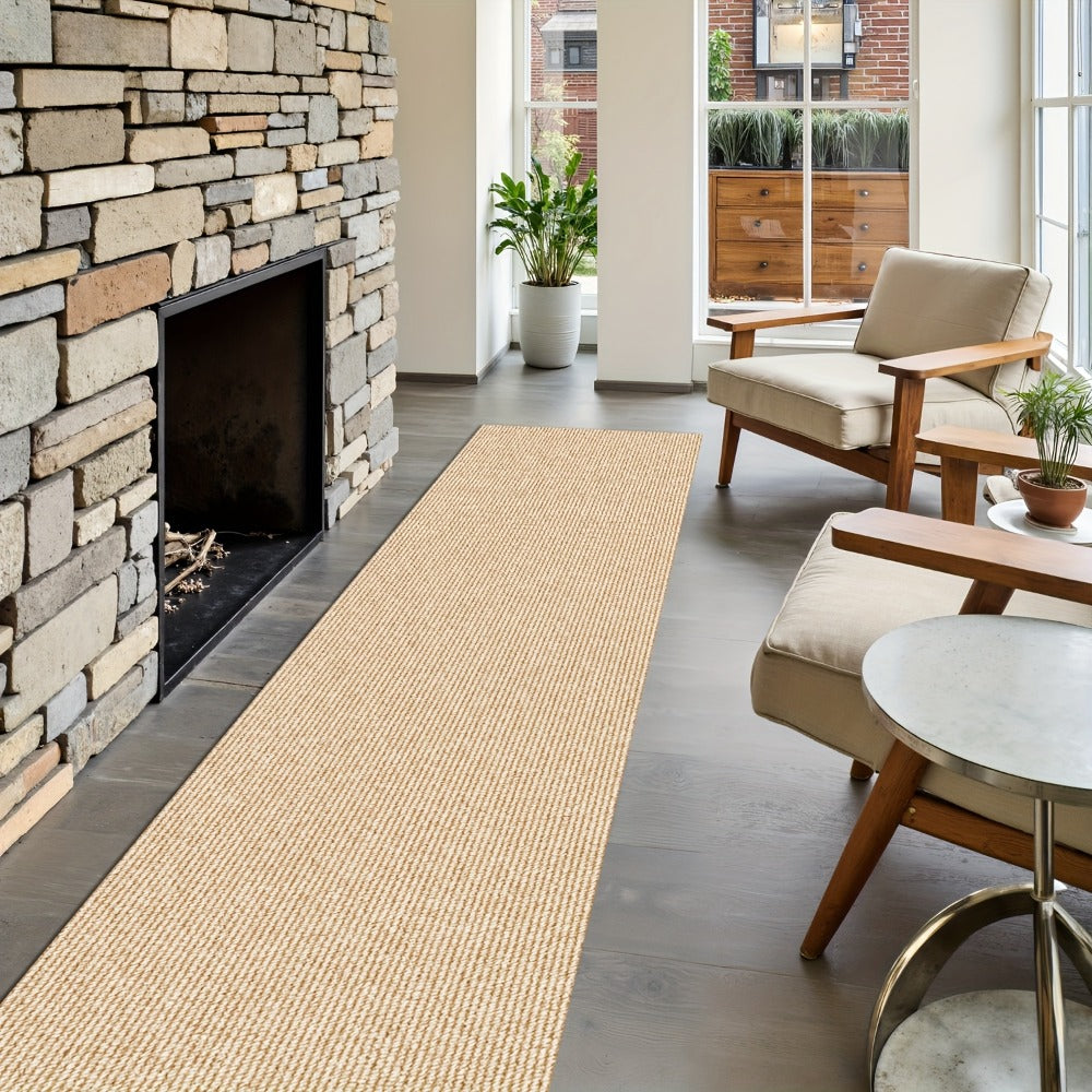 Non-Slip Runner Rug for Hallway Kitchen Stairs - Thick 4mm Long Roll Rug 23.22¡± Wide, Machine Washable, Multiple Sizes & Colors