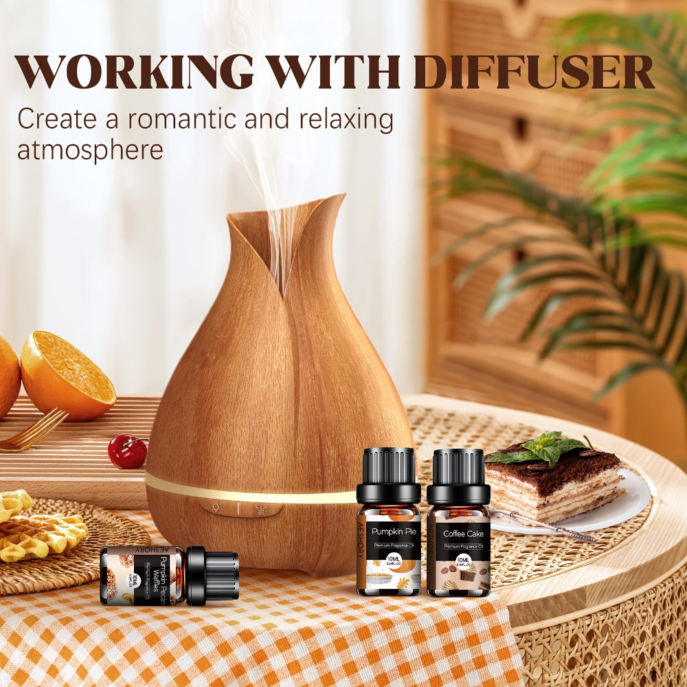 Essential Oil Gift Set 14pcs ¨C Bakery, Fruity & Floral Fragrance Oils for Diffuser & Candle Making | Valentine's Day, Birthday & Holiday Gift