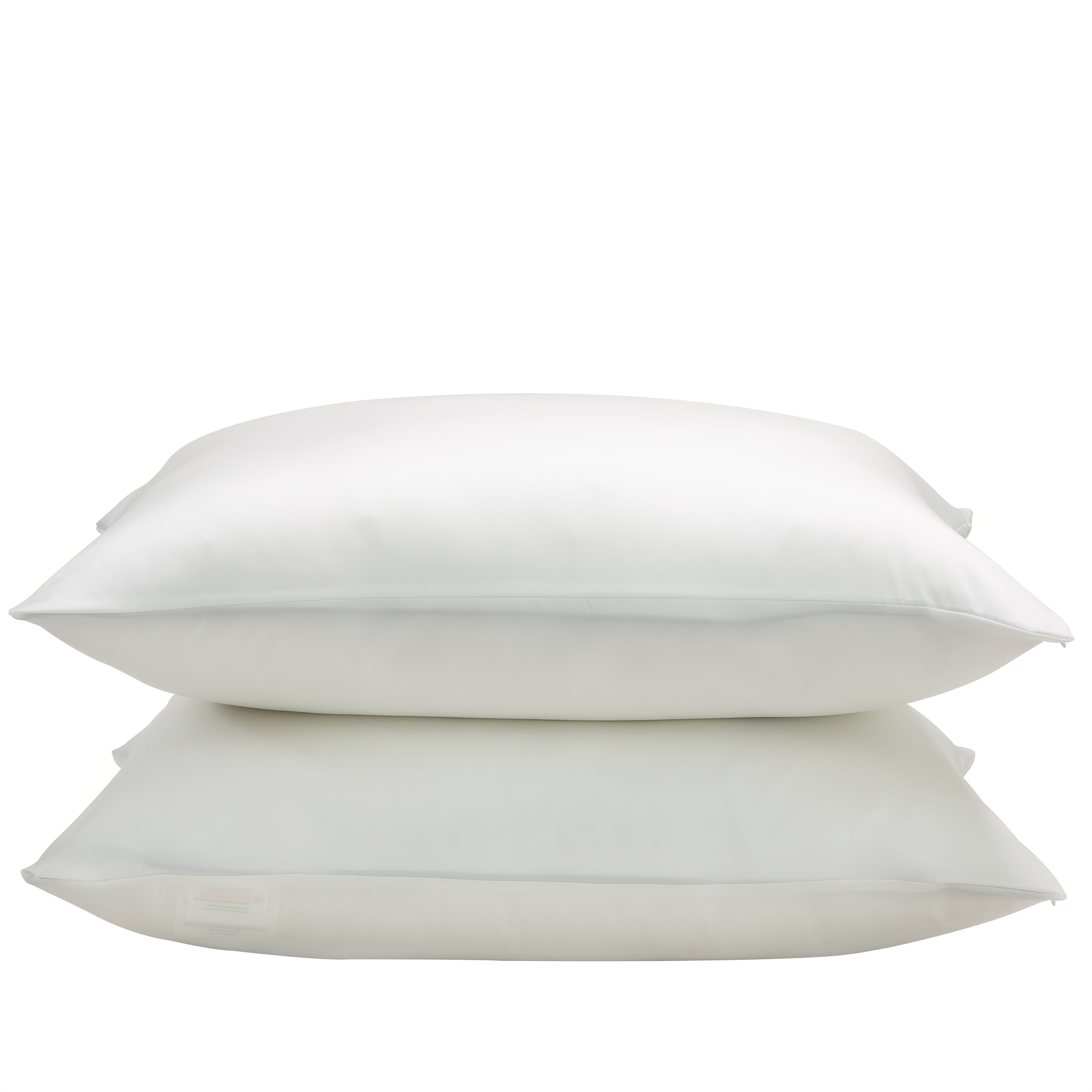 Silk Pillowcase 22 Momme ¨C Satin Weave Mulberry Silk with Hidden Zipper for Hair & Skin Health, Standard Queen King ¨C Multiple Colors