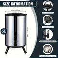 Insulated Beverage Dispenser Large Capacity - Hot & Cold Drink Server for Coffee Tea Juice, Ideal for Home Kitchen Party Catering Travel - 1.59 Gal & 2.11 Gal