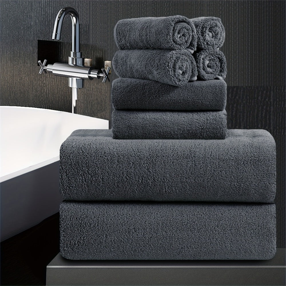 Extra Large Bath Towel Set 8 Piece 750GSM 35x70 Inch - Ultra Soft Luxury Thick Lightweight Highly Absorbent Fast Dry Oversized Bath Sheet | 15 Colors | Bathroom Gym Daily Use Adult