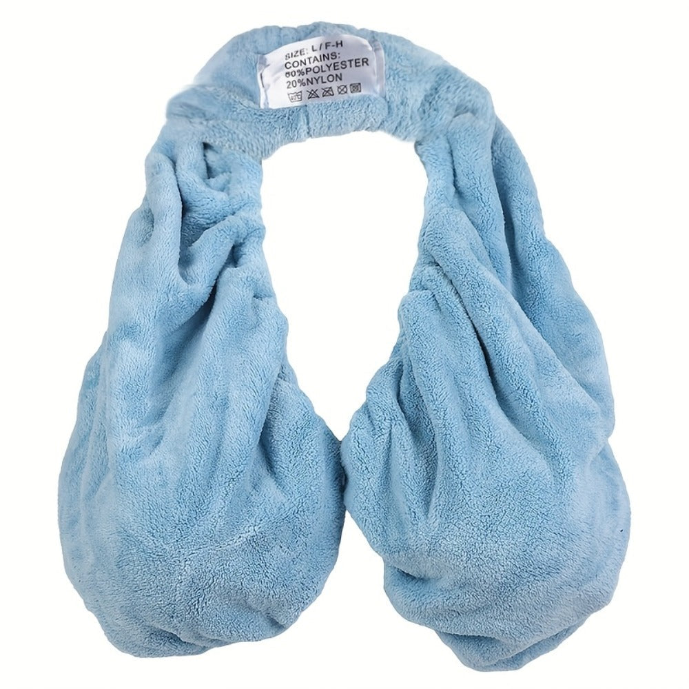 Strapless Towel Bra Wrap ¨C Breathable Knit Beach & Sports Chest Cover for Women, Soft Double-Sided Plush, Absorbent Daily Wear