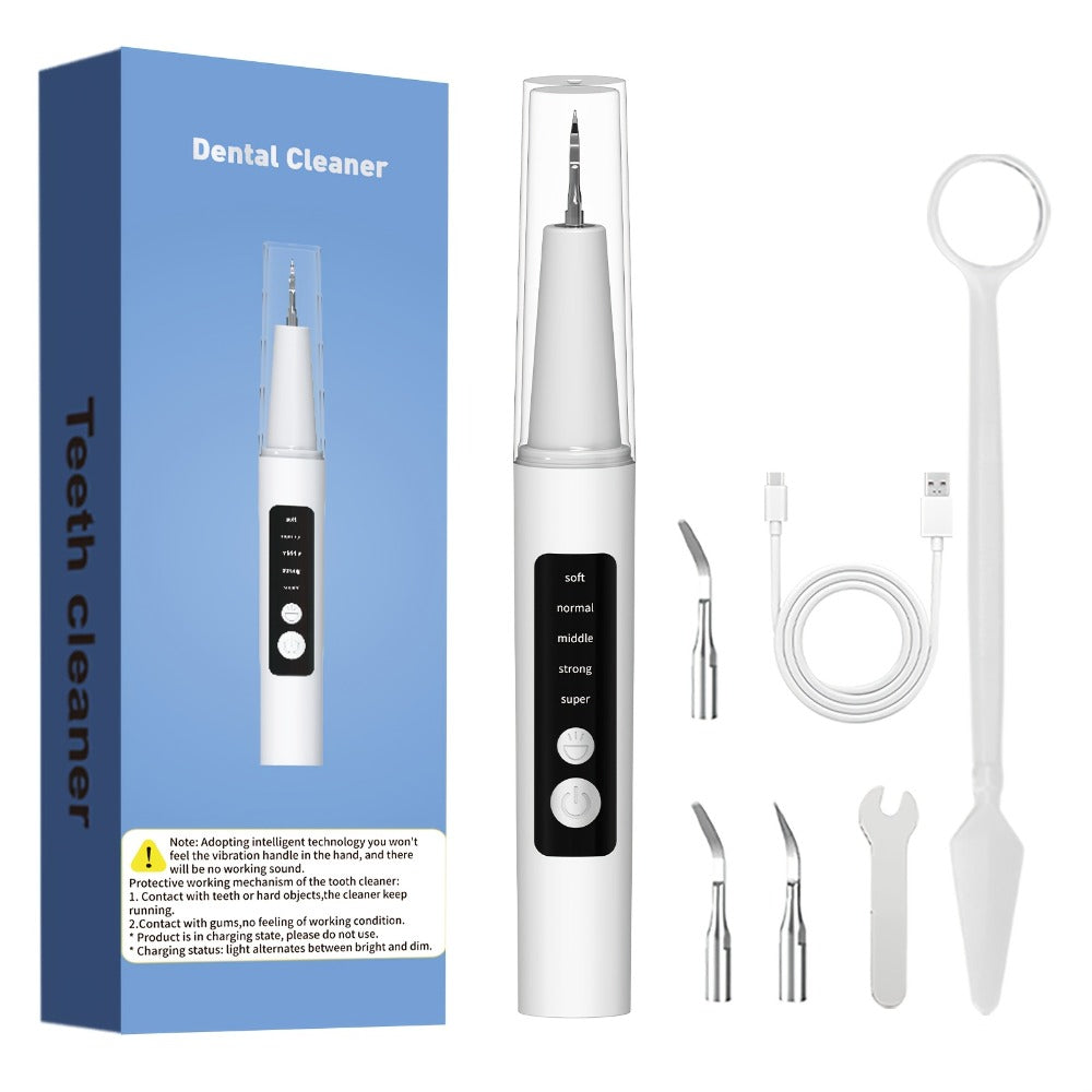 Interdental Cleaner Rechargeable USB Oral Irrigator ¨C 5-Speed Settings, LED Light, Portable Water Flosser for Plaque Removal, Braces, Bridges & Hard-to-Reach Areas