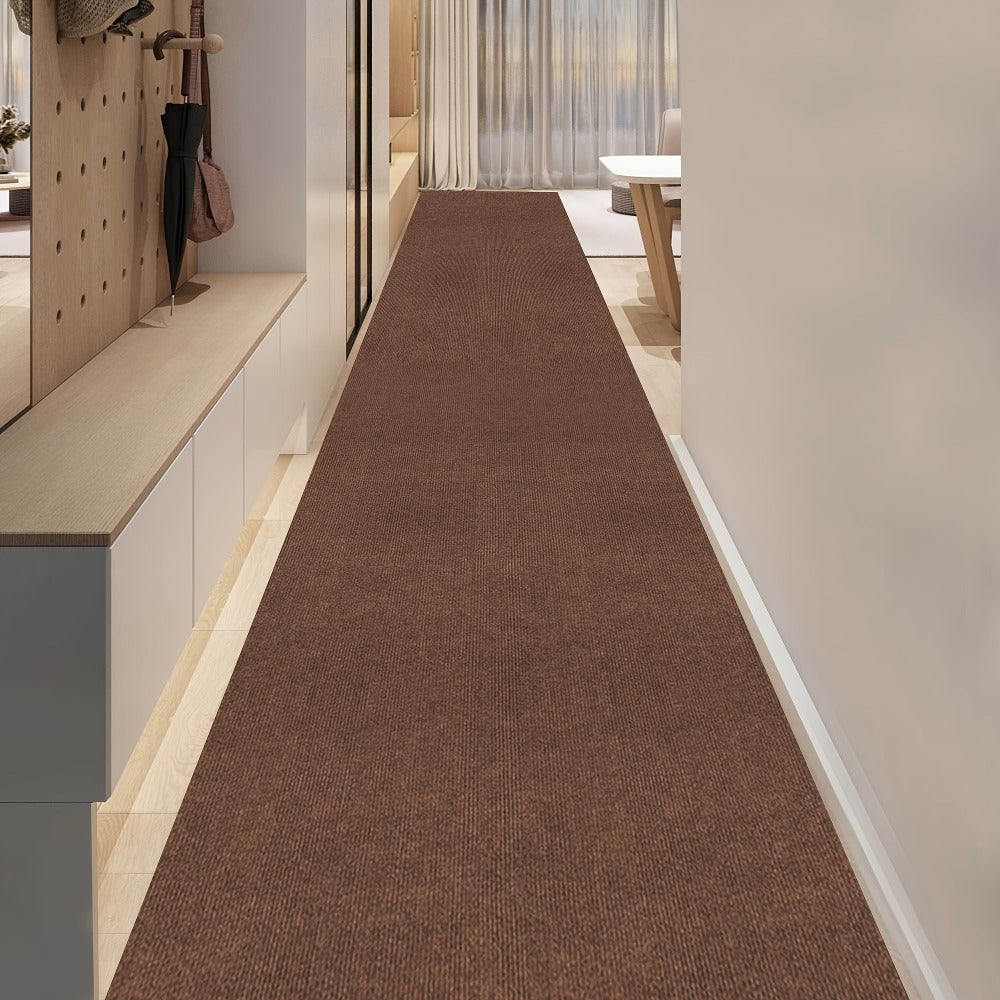 Striped Runner Rug Non-Slip Machine Washable ¨C 100% Polyester PVC Backing Indoor Outdoor Hallway Mat, Soundproof 0.2¡± Thick Carpet for Kitchen, Patio & Entryway ¨C 5 Colors, 4 Sizes