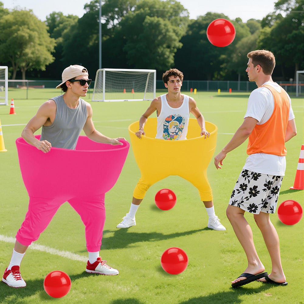 Granny Pants Yard Game 2pcs | Giant Outdoor Tossing Game Set for Adults & Family | Fun Lawn Games for Backyard, Family Reunion, BBQ & Group Party Activities