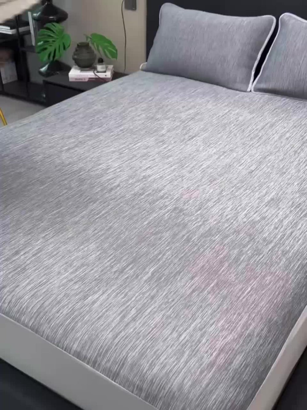 Cooling Blanket for Summer ¨C Breathable Lightweight Throw with Soundwave Embossed Striped Design, 100% Polyester Machine Washable Blanket & Shawl for Bed, Sofa & Travel (Multiple Colors & Sizes)