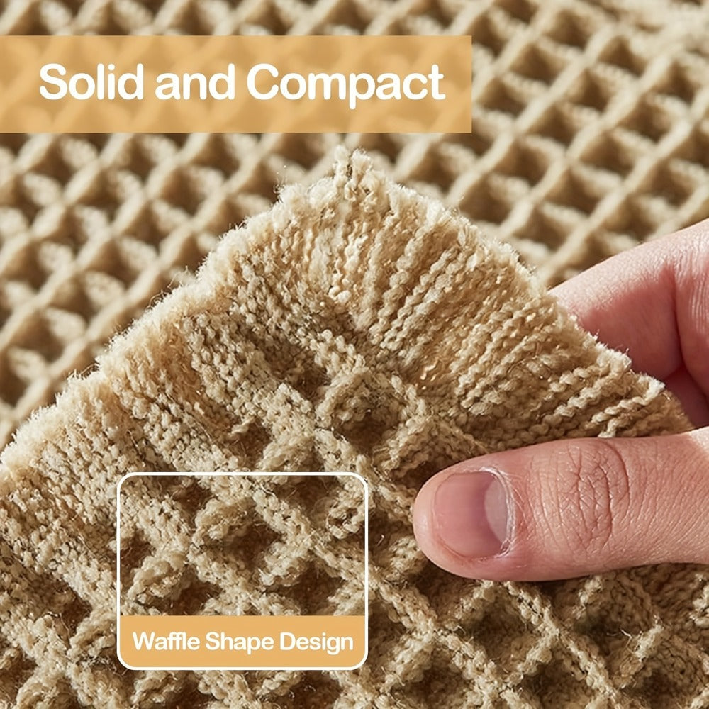 Non-Slip Bath Mat with Tassels Super Absorbent Ultra Soft Machine Washable Bathroom Rug with Anti-Skid Backing 2 Sizes