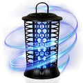 Bug Zapper Indoor Mosquito Killer - Electric Insect Trap Plug-In UV Light Fly Zapper for Home, Bedroom, Kitchen, Fruit Fly & Gnat Trap, Silent Mosquito Lamp Night Light