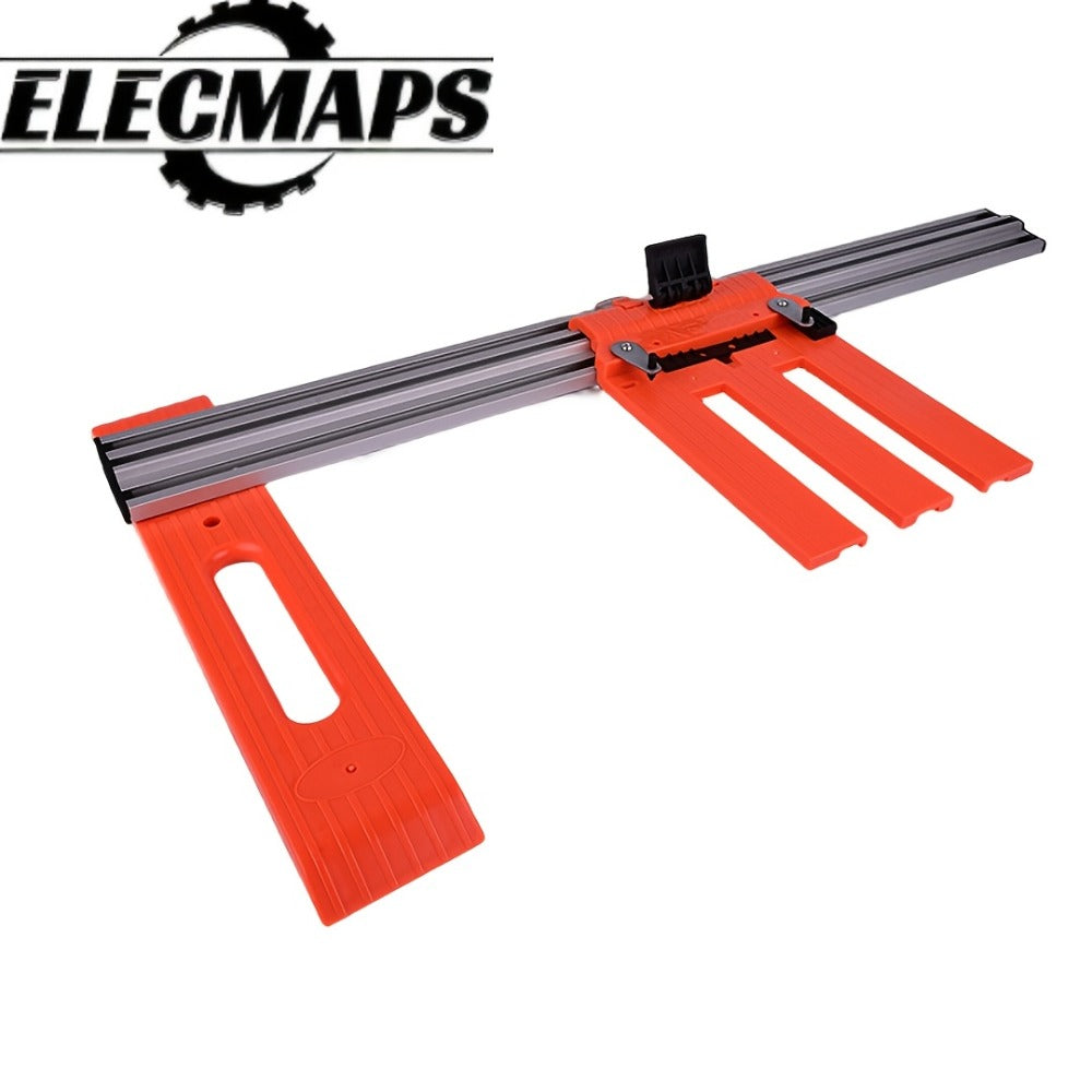 Circular Saw Guide Rail Heavy Duty Metal Manual Precision Cutting Tool for DIY Woodworking Construction Straight Cut Guide No Electricity Required Stable Durable Design