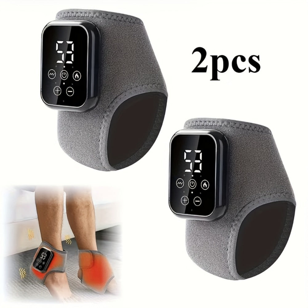 Foot Massager Machine 3-in-1 Kneading Compression & Heat ¨C Wireless Portable Heated Shiatsu Foot Massager for Home Office Travel Pain Relief