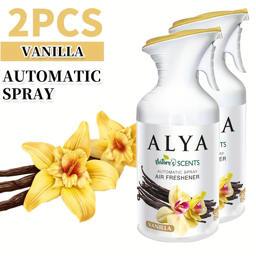 Aromatherapy Air Freshener Spray 6 Scents | Lavender Vanilla Ocean Magnolia | Multi-Purpose Room Spray for Car Home Office Bathroom Fabric Closet Odor Eliminator