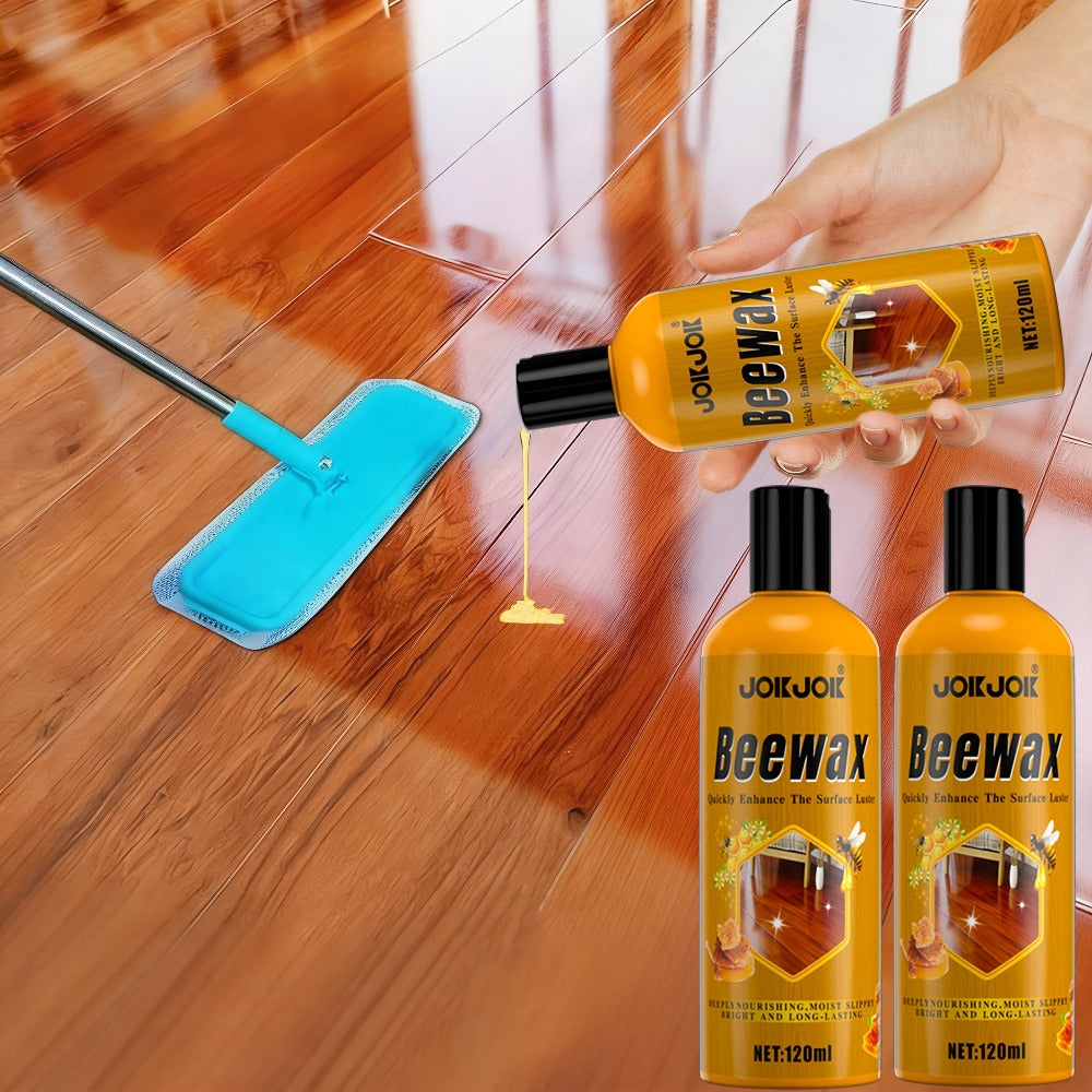 Beeswax Wood Polish & Repair Kit, Natural Wood Furniture Care Wax Deeply Moisturizes, Removes Scratches & Dullness, Restores Shine on Solid Wood Furniture, Floors, Countertops, Doors & Windows ¨C 1, 2 or 3 Piece Set