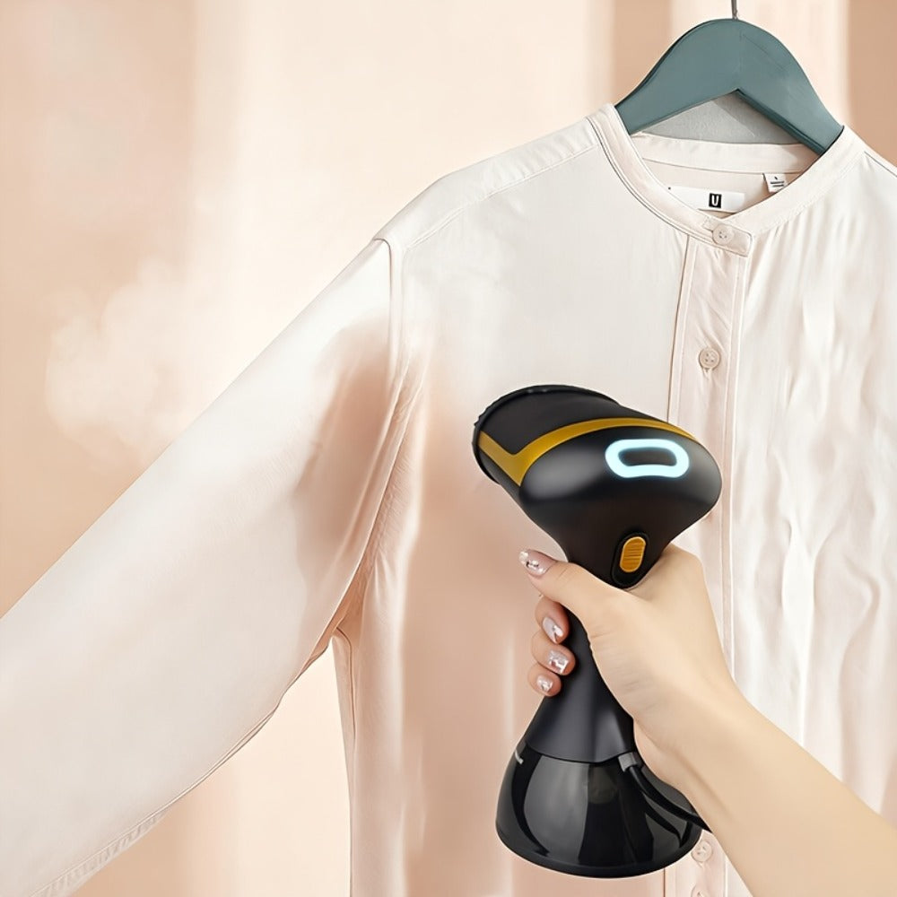 Handheld Garment Steamer 1100W Portable Steam Iron for Clothes, Vertical Hanging Wrinkle Remover with Stainless Steel Soleplate, 300ml Water Tank, 20s Fast Heat-Up, Travel & Home Fabric Steamer
