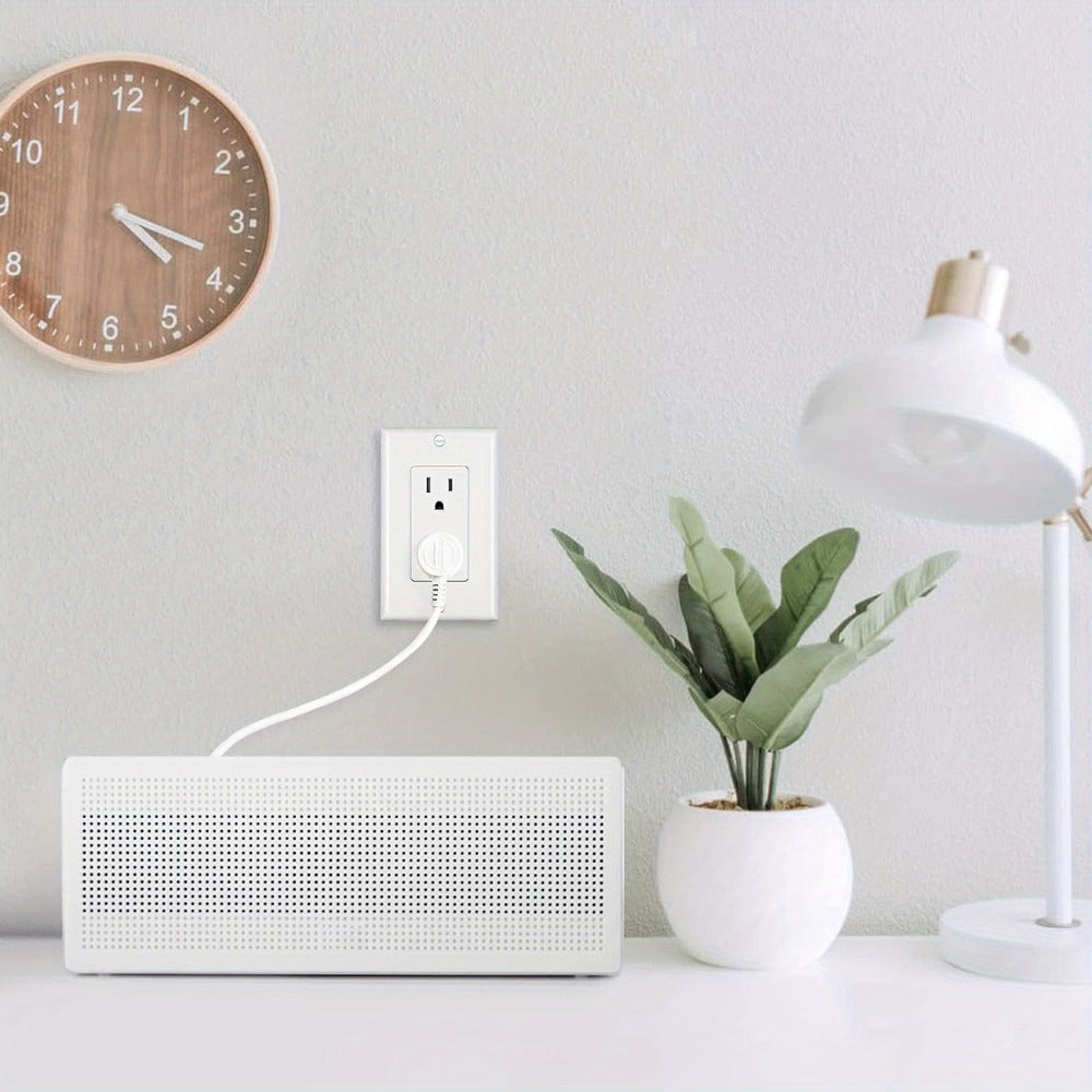 15 Amp Tamper Resistant Wall Outlet 20 Pack with Decorator Wall Plates Included Standard Electrical Receptacle 125V White Duplex Outlet for Home Office Kitchen