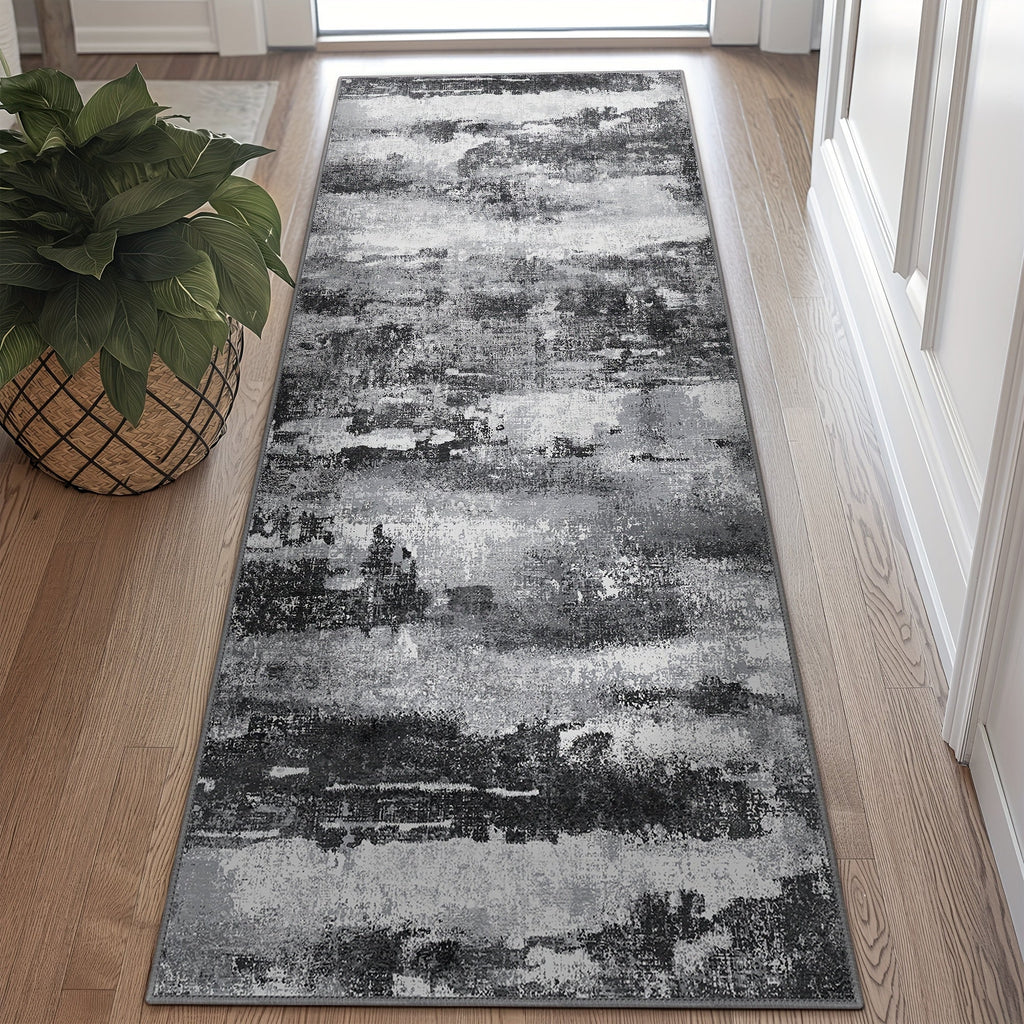 Area Rugs for Living Room Bedroom Machine Washable Non-Slip Backing Large Soft Floor Carpet Modern Abstract Design for Dining Room Home Decor