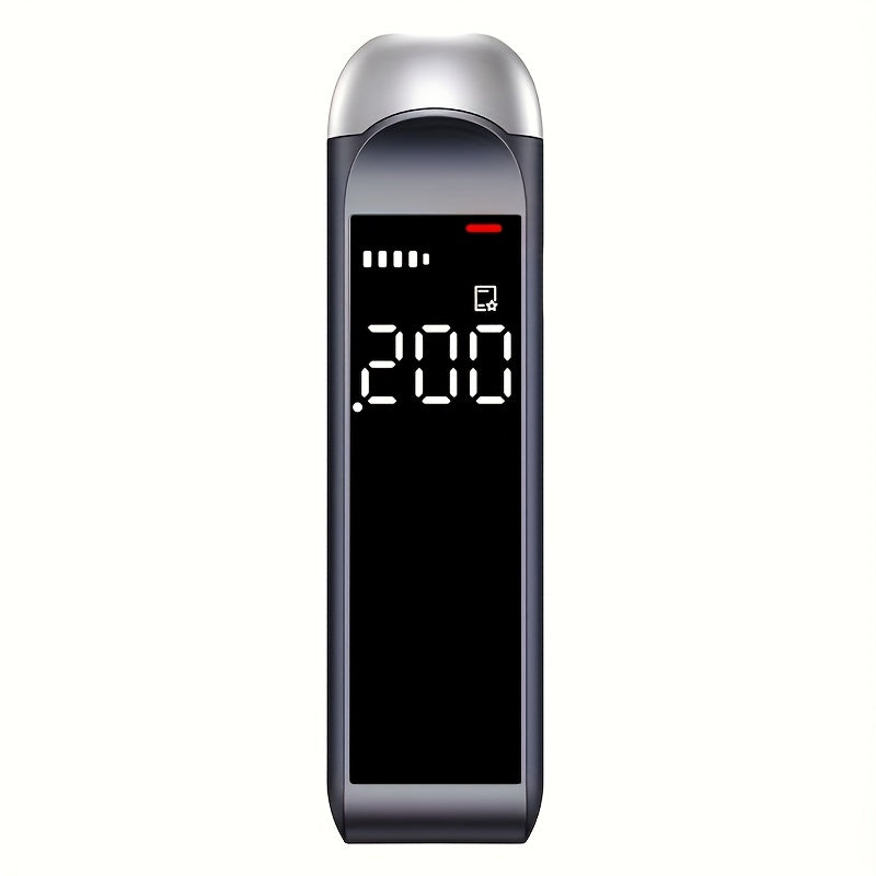 Rechargeable Breathalyzer Alcohol Tester ¨C Professional Digital Breath Alcohol Detector, Portable Personal Breathalyzer with LCD Display, Available in Green, Black & Pink