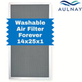 Washable Electrostatic HVAC Air Filter MERV 8 Lifetime Reusable, 6-Layer Filtration MPR 600 FPR 5, Increases Airflow, Healthier Indoor Air for Home and Office, Multiple Sizes Available