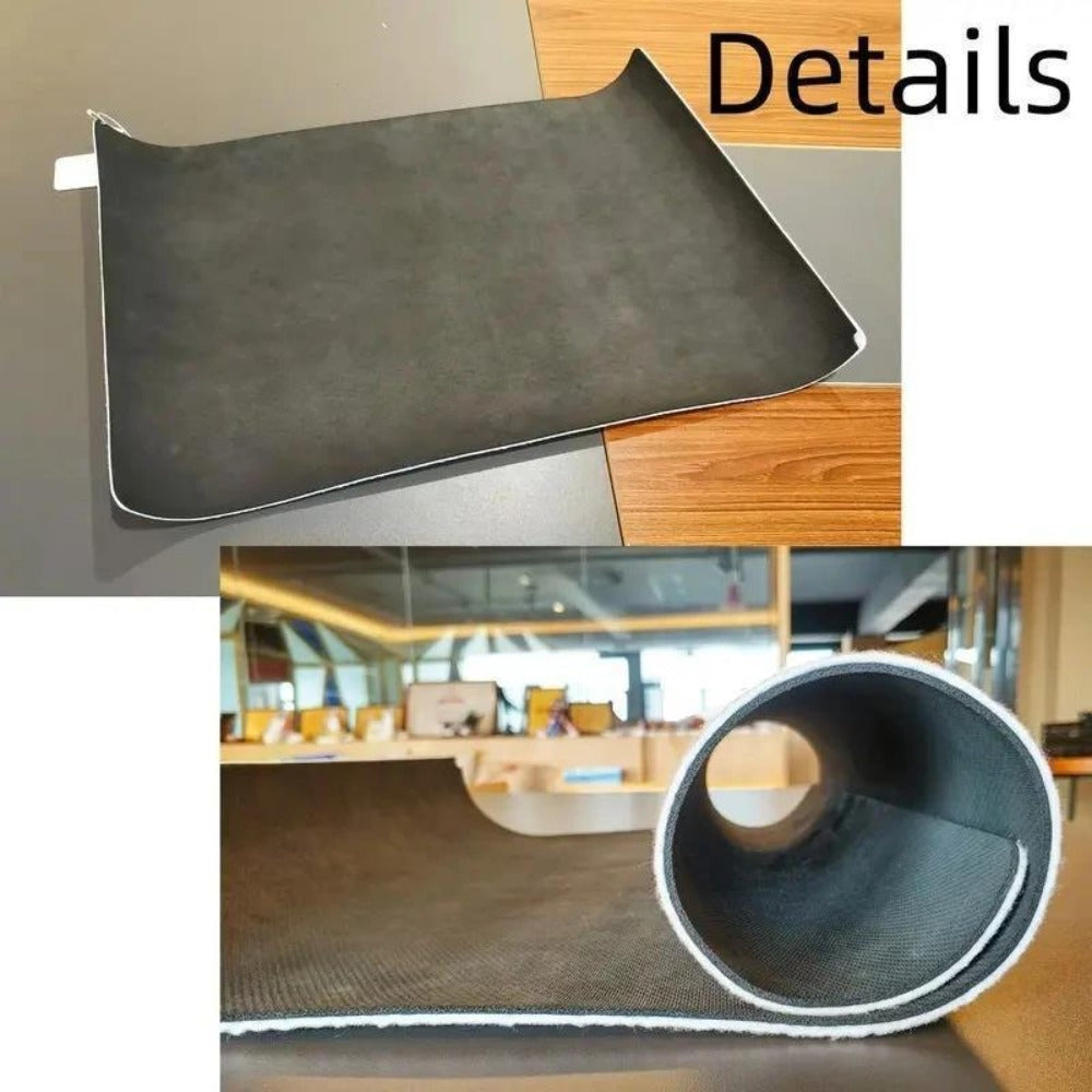 Cat Pattern Non-Slip Flannel Floor Mat Washable Soft Rug with Anti-Slip Backing - Black White Playful Cat Design for Kitchen Entryway Dining Room Bedroom Bathroom, Hand Washable Home Decor Floor Mat