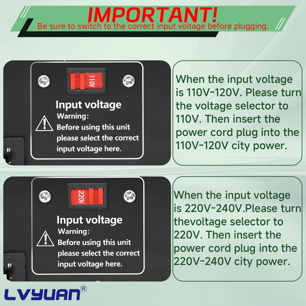 Voltage Converter Transformer 1500W Step Up Step Down - Converts 110V-120V to 220V-240V & Vice Versa, 2 US Outlets & 2 Universal Outlets, Resettable Circuit Breaker, International Travel Power Supply