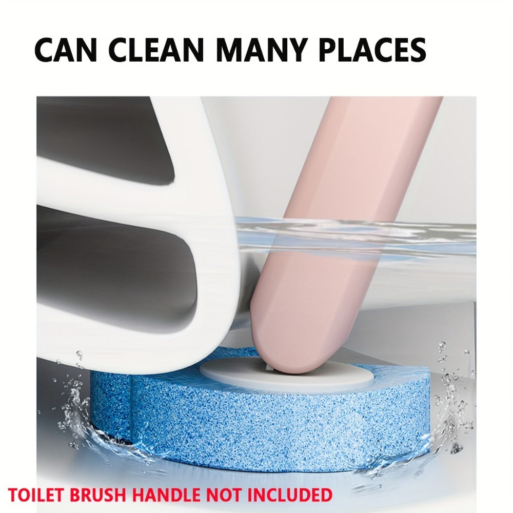 Disposable Toilet Brush Head Refills 18/36/54 Pcs | Replacement Heads for Toilet Bowl Cleaning Brush, No Dead Corner Bathroom Scrubber, Deep Clean Toilet Cleaner Accessories with Optional Handle