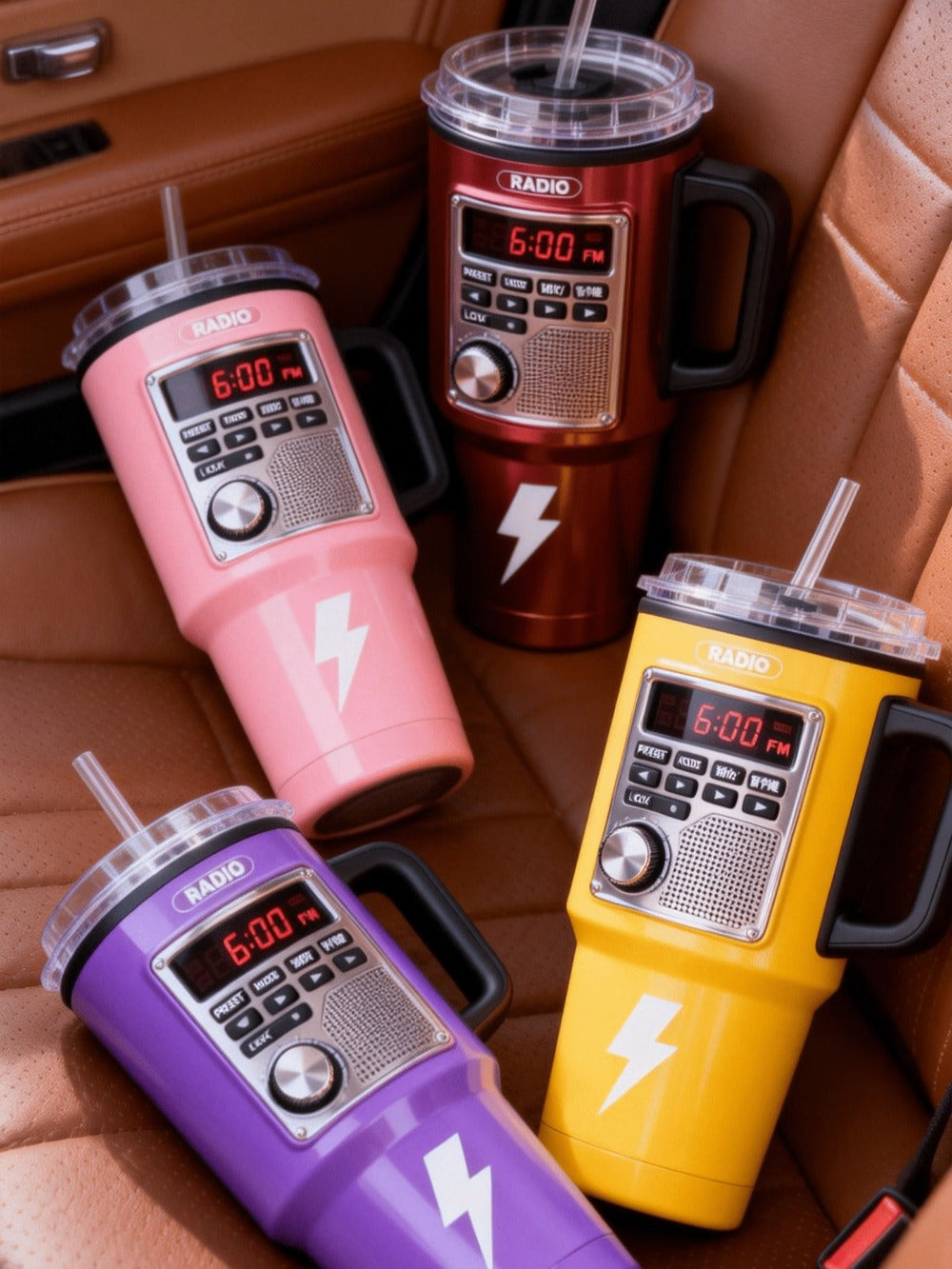 Insulated Travel Mug 40 Oz ¨C Retro Game Console Stainless Steel Tumbler with Leak-Proof Lid & Straw ¨C Hot & Cold Beverages ¨C Perfect Birthday & Christmas Gift for Gamers & Outdoor Adventurers