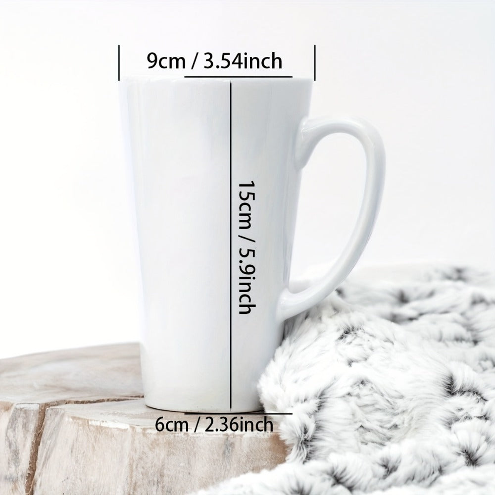 Custom Photo Mug 17 Oz ¨C Personalized Ceramic Coffee Mug with Name, Photo & Logo Print ¨C Color Changing Option ¨C Unique Birthday & Holiday Gift for Elderly, Pet Lovers & Coffee Fans