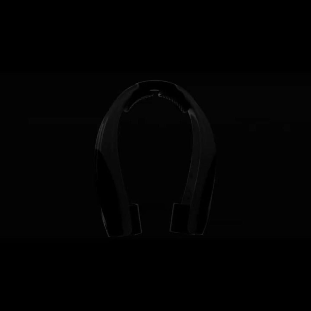Neck Fan Wearable Bladeless Neckband Fan 3000mAh Dual Battery 6 to 20 Hours Battery Life Dual Wind Speeds Super Quiet Brushless Motor USB Charging Soft Silicone Strap for Work Travel Sports Outdoor