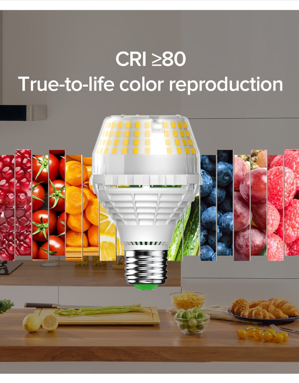 A19 LED Light Bulb 20W 3000 Lumens 250W Equivalent High Brightness Non-Dimmable ¨C E26 Base 270 Degree Beam Angle 25000H Lifespan, 5000K Daylight & 3000K Warm White for Home Office Indoor Lighting