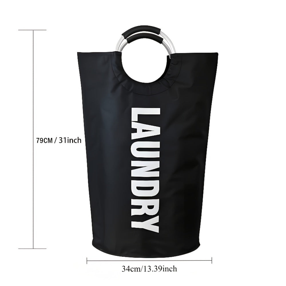 Extra Large Foldable Laundry Basket Set 95L/25.1 Gal Waterproof Oxford Cloth Tall Storage Baskets for Bedroom Bathroom Dorm Wardrobe Organization