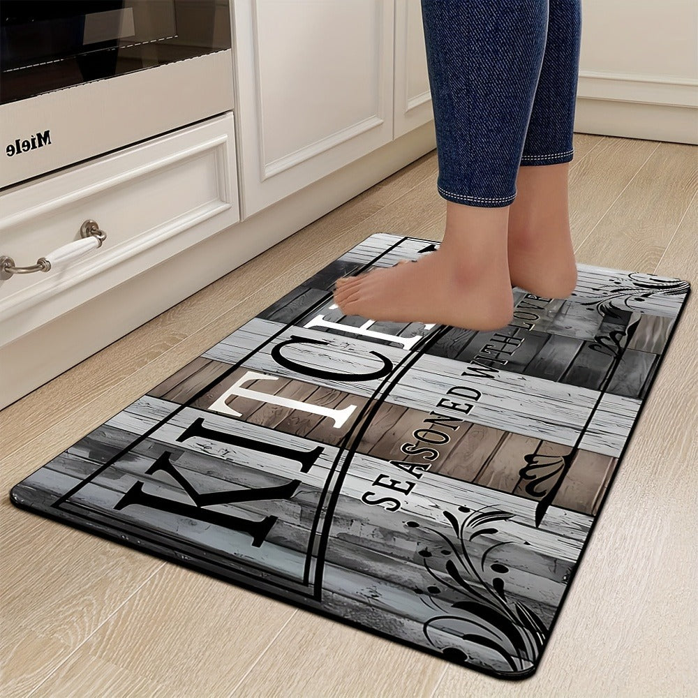 Diatomite Bath Mat Set 2 Piece - Diatom Mud Anti-Slip Floor Mat for Bathroom, Kitchen & Laundry Room | Fast Drying Machine Washable Non-Slip Diatomaceous Earth Mat | Absorbent Bathroom Rug Set