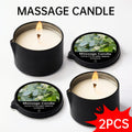 Massage Oil Candle 2-in-1 Soy Wax Scented Candle with Essential Oil Warm Moisturizing Body Lotion 20+ Scents Spa Pedicure Nail Salon Wedding Valentine Gift for Women