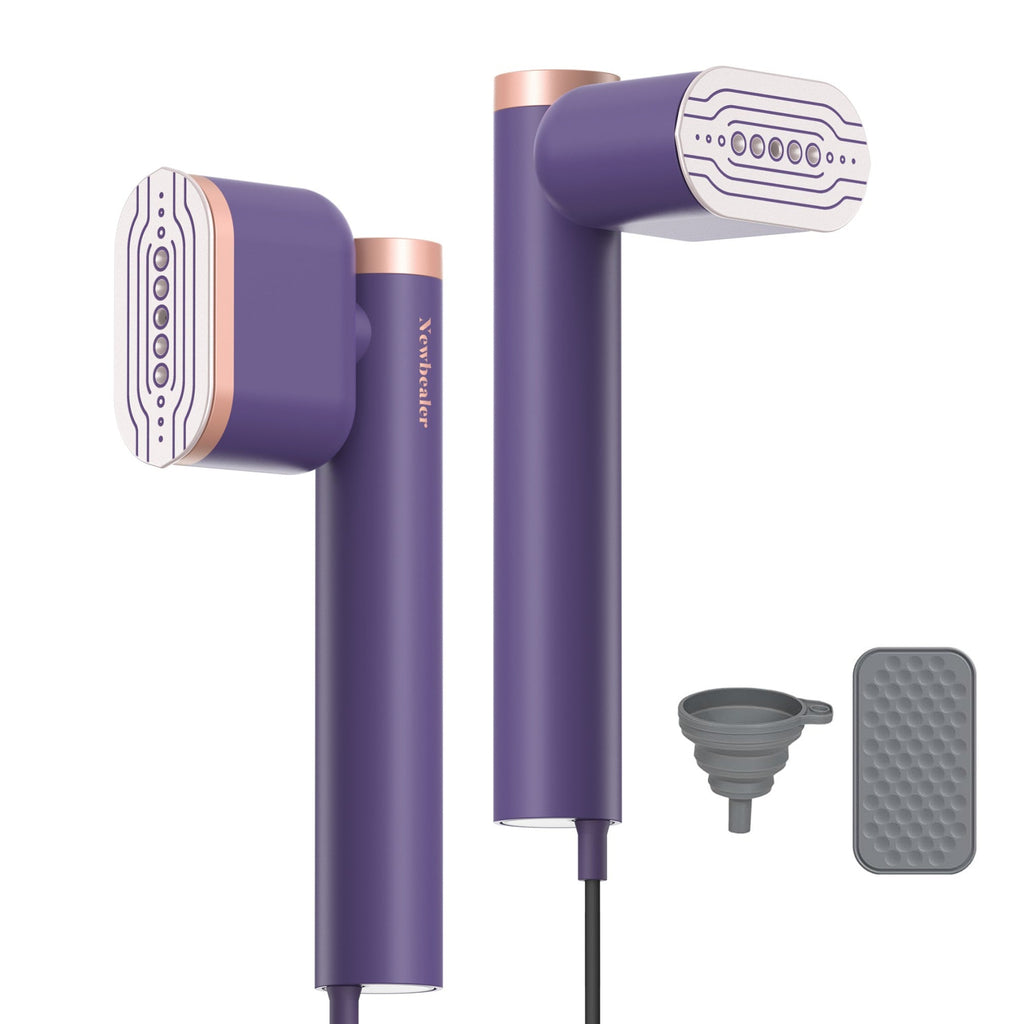 Handheld Garment Steamer 1200W 15-Second Heat Up Auto Shut-Off Powerful Steam Lightweight Portable Steam Iron for Suits Formalwear Travel Home Gift Purple White Green