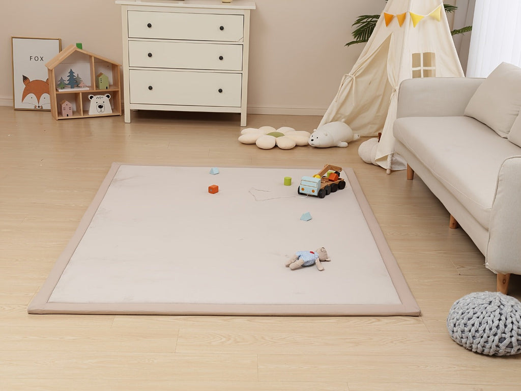 Memory Foam Area Rug Tatami Mat Non-Slip Coral Velvet Floor Mat for Living Room Bedroom Kids Playroom Yoga ¡ª Multiple Sizes & Colors