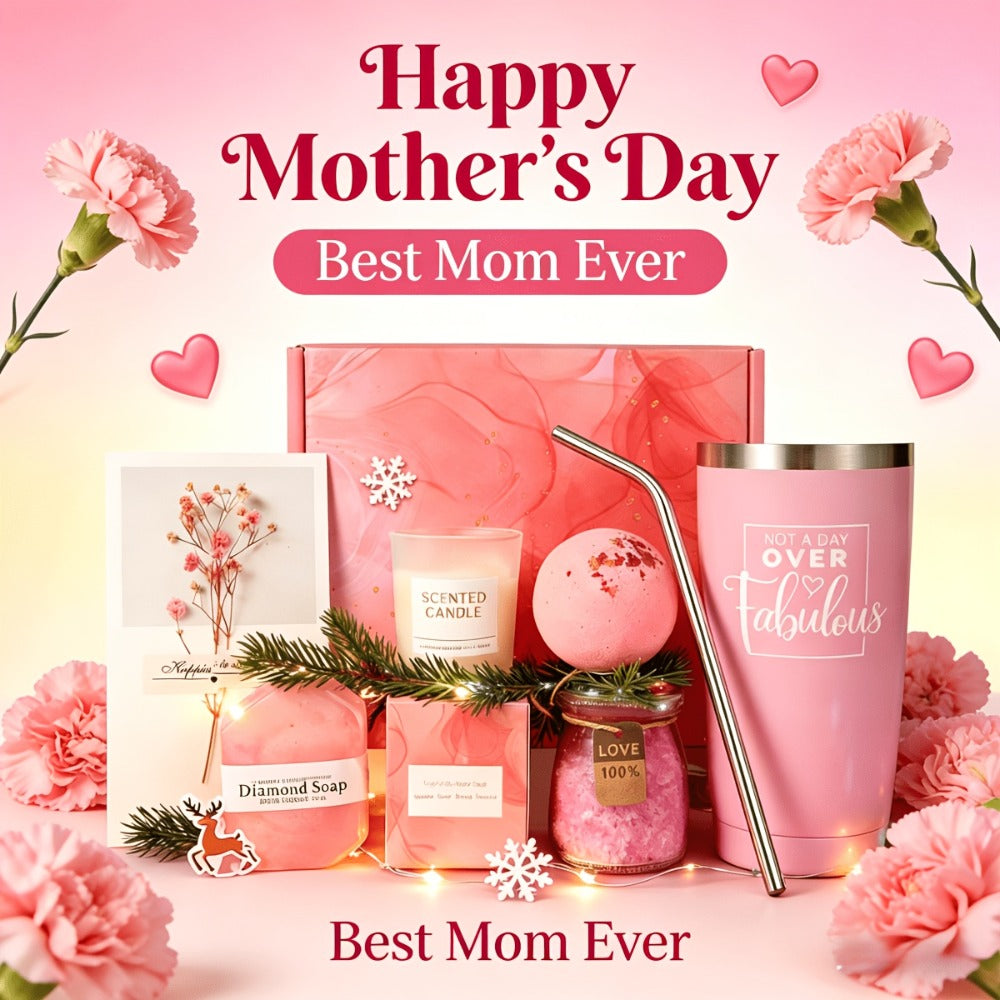 Spa Gift Set for Women ¨C Luxury Self-Care & Relaxation Birthday Gift, Thoughtful Thank You & Special Occasion Gift for Mom, Her & Any Woman