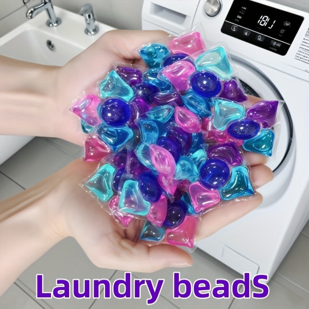 Laundry Pods 5-in-1 Scented Detergent Pods Powerful Stain Remover Long-Lasting Fragrance Each Pod Washes 8-12 Items 12g Per Pod Fabric Cleaner for Home