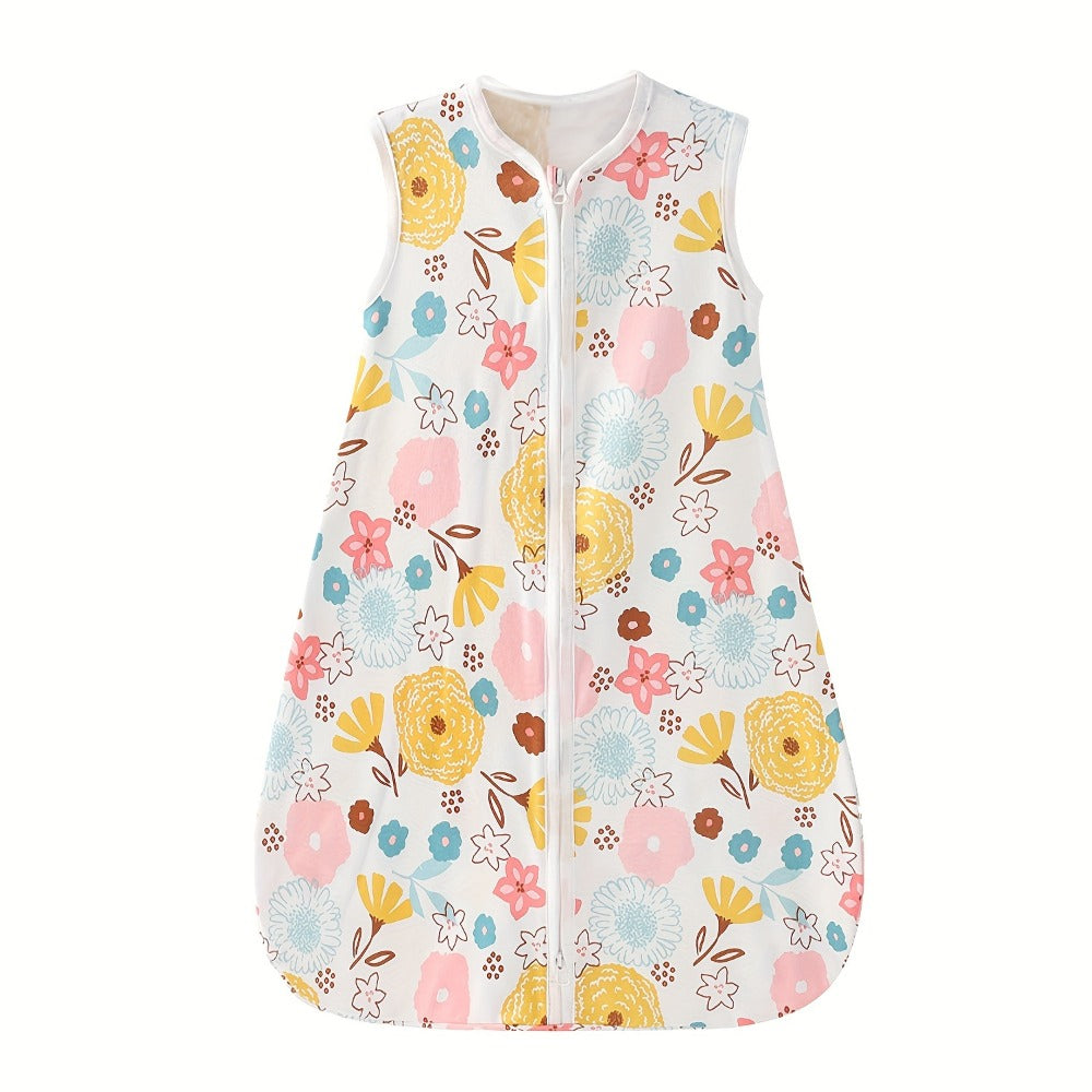 Baby Sleeping Bag 2/3pcs Two-Way Zip Wearable Blanket Anti-Kicking Swaddle 0-24 Months Boys Girls Lightweight Air-Conditioned Room