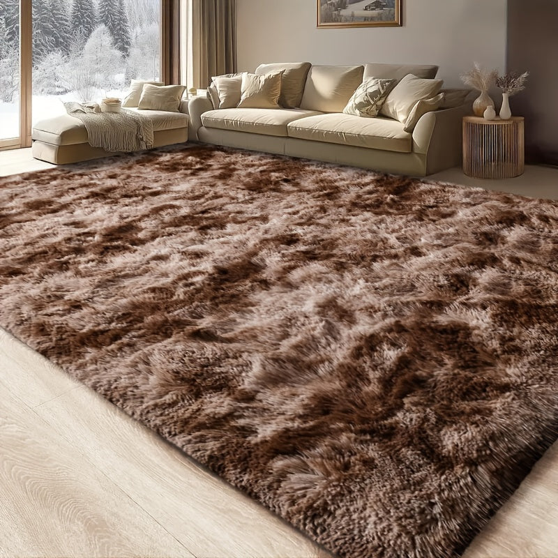 Shag Rug Fluffy Thick Area Rug - Soft Fuzzy Tufted Plush Carpet for Bedroom & Living Room | Machine Washable Non-Slip Floor Mat in Multiple Colors & Sizes | Cozy Home Decor Room Accent Rug