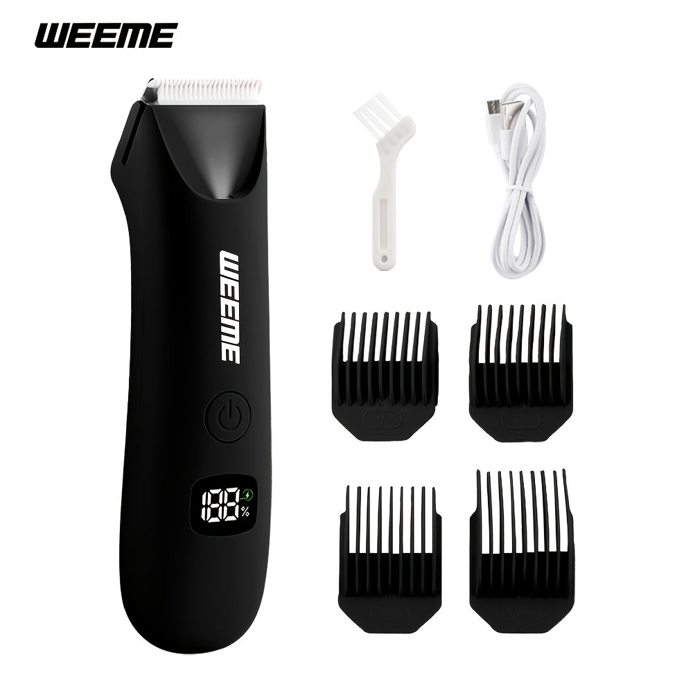 Body Hair Trimmer for Men & Women ¨C Professional Electric Bikini Trimmer, Multi-Functional Hair Removal Device for Shaving & Grooming, Christmas Gift Set