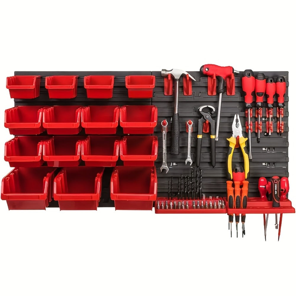 Tool Organizer Set ¨C Multi-Functional Wrench, Screwdriver, Drill Bit & Hammer Storage Rack | Garage Tool Organizer Wall Mount for 39/69 Piece Tool Sets | Workshop Tool Holder Gift for Men & DIY Enthusiasts