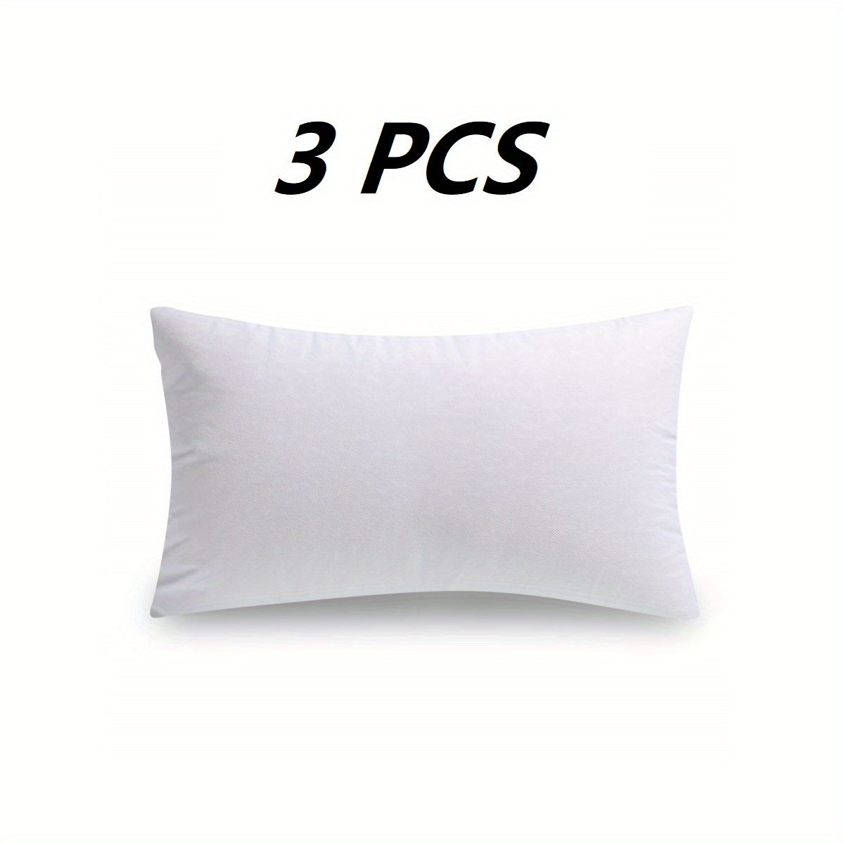 Pillow Insert Hypoallergenic High Elastic Fluffy Fill, Thick Sofa Cushion Filler Universal Replacement Inner Core for Throw Pillow Couch Cushion Decorative Pillow Multiple Sizes White