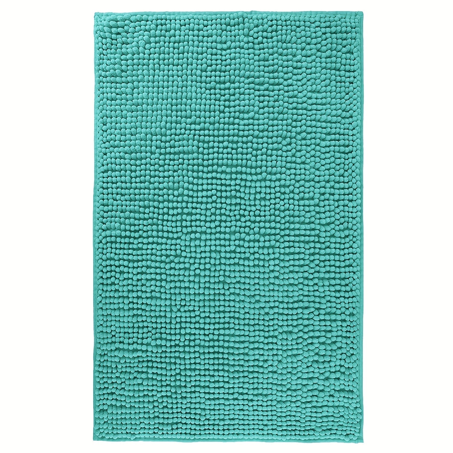 Chenille Bath Rug Extra Thick Soft Absorbent Non-Slip Bathroom Mat Machine Washable, Multiple Sizes & Colors
