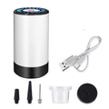 Cordless Vacuum Pump with Multiple Accessories ¨C Portable Food Vacuum Sealer & Dehumidifier for Food Preservation, Crisper Containers, Travel Space Saving & Outdoor Storage