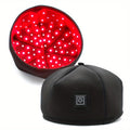 Red Light Therapy Cap FDA Cleared 120 LEDs | 660nm & 830nm Wavelength Hair Growth Helmet for Home Use | Near Infrared Light Therapy Hat for Scalp Treatment | Black & Gray Available