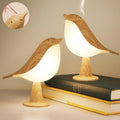Magpie Bird Desk Lamp 2 Pack 16 Color Dimmable Cordless Night Light USB Charging Touch Control with Aromatherapy Diffuser Function for Bedroom Valentine Gift Festival Home Decor